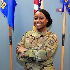 Senior Airman Abigail 
Dawes-Blake